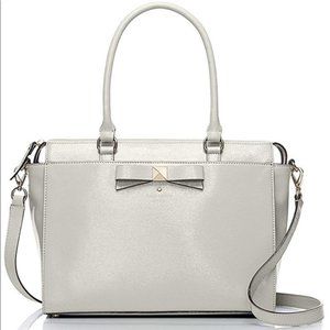 Kate Spade Gray Patent Beacon Court Jeanne Purse